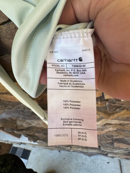 Carhartt Force Sun Defender Lightweight Long Sleeve- Size XS - Picture 6 of 6